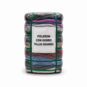 POLERÓN CON GORRO TALLAS GRANDES